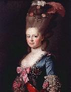 Alexander Roslin Portrait of Sophie Dorothea of Werttemberg Sweden oil painting artist
